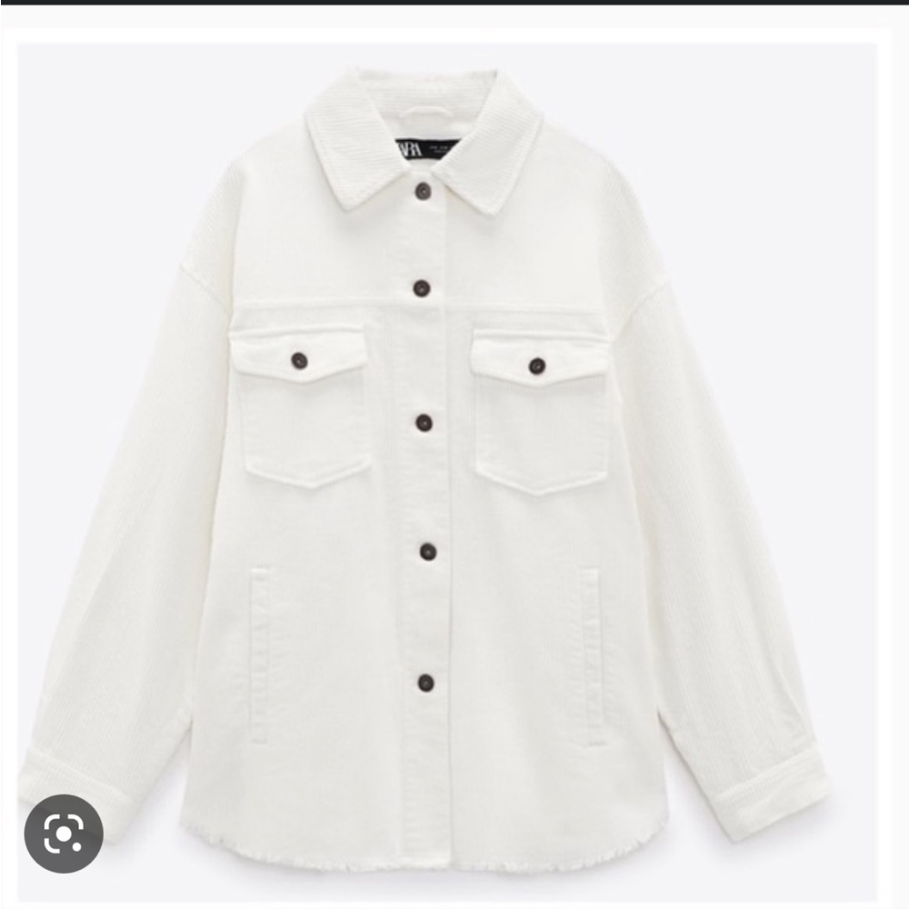 Zara couderoy coat